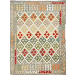 Kilim 150x200 Cm Kilim, Afghanistan, Hand-carded Wool (warp: