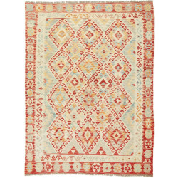 Kilim 159x207 Cm Kilim, Afghanistan, Hand-carded Wool (warp: