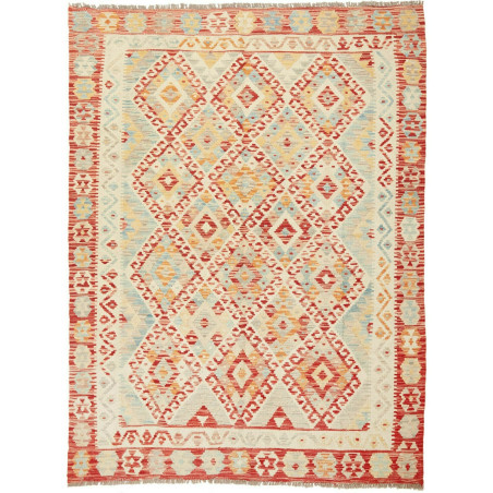 Kilim 159x207 Cm Kilim, Afghanistan, Hand-carded Wool (warp: