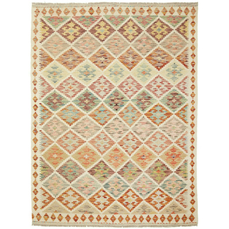 Kilim 148x196 Cm Kilim Afghanistan Hand-carded Wool Cotton