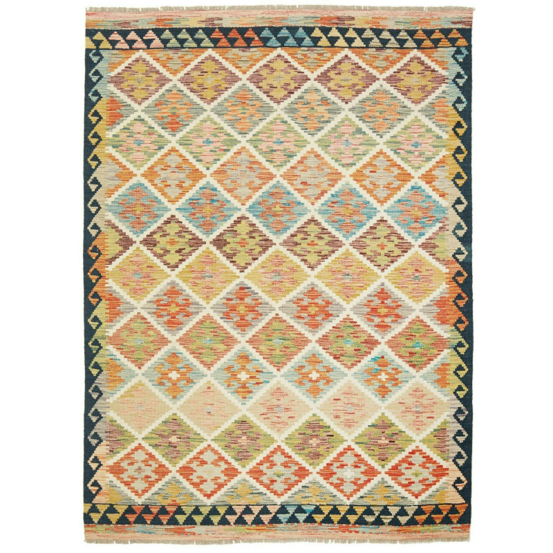 Kilim 146x202 Cm Kilim Afghanistan Hand-carded Wool (cotton
