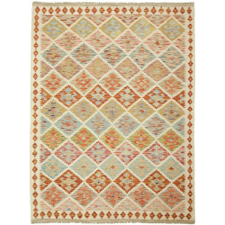 Kilim 150x198 Cm Kilim, Afghanistan, Hand-carded Wool,