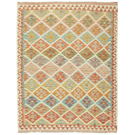 Kilim 153x199 Cm Kilim, Afghanistan, Hand-carded Wool (warp: