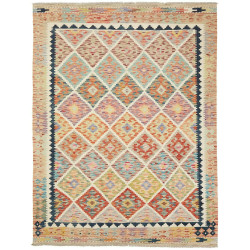 Kilim 148x215 Cm Kilim, Afghanistan, Hand-carded Wool (warp: