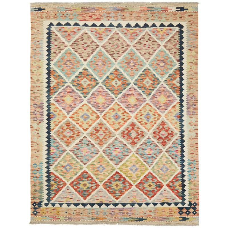 Kilim 148x215 Cm Kilim, Afghanistan, Hand-carded Wool (warp: