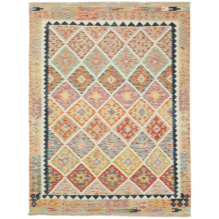 Kilim 148x215 Cm Kilim, Afghanistan, Hand-carded Wool (warp: