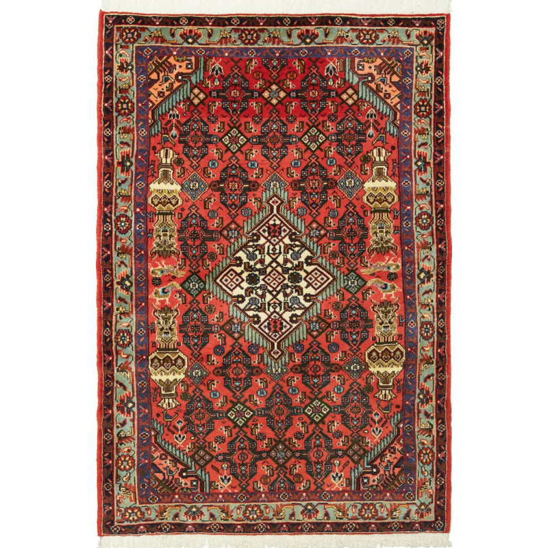 98x150 Cm Persian Tribal Rug, Hand-knotted, Wool On Cotton