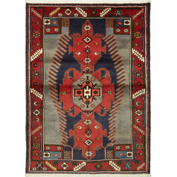 108x150 Cm Tribal Medallion Rug, Caucasian, Wool (warp: