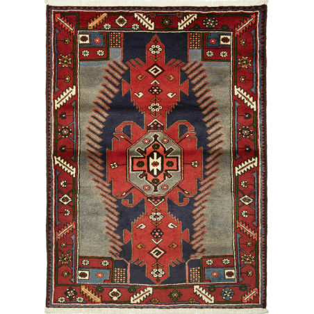 108x150 Cm Tribal Medallion Rug, Caucasian, Wool (warp: