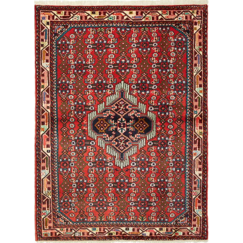 108x148 Cm Persian Rug Qashqai Type, Persia, Wool (warp: