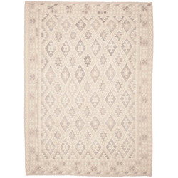 Hand Made Rug Kilim Afghanistan 250x344 Ivory T