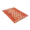 Hand Made Rug Kilim Afghanistan 103x142 Red Mul