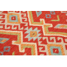 Hand Made Rug Kilim Afghanistan 103x142 Red Mul