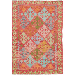 Hand Made Rug Kilim Afghanistan 101x144 Red Mul
