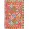 Hand Made Rug Kilim Afghanistan 101x144 Red Mul