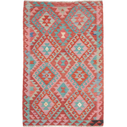 Hand Made Rug Kilim Afghanistan 103x154 Red Tur