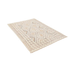 Hand Made Rug Kilim Afghanistan 127x172 Ivory T