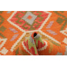 Hand Made Rug Kilim Afghanistan 62x195 Orange M