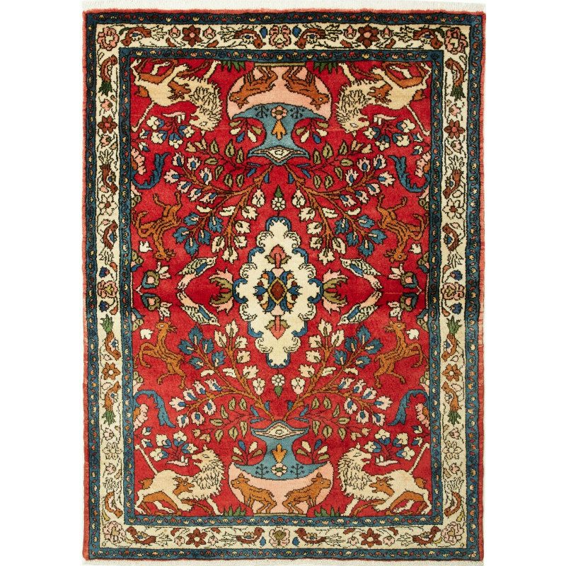 110x154 Cm Hand-knotted Oriental Rug