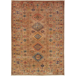 Kazak Fine 149x211 Cm Kazak Fine, Pakistan, Hand-carded Wool