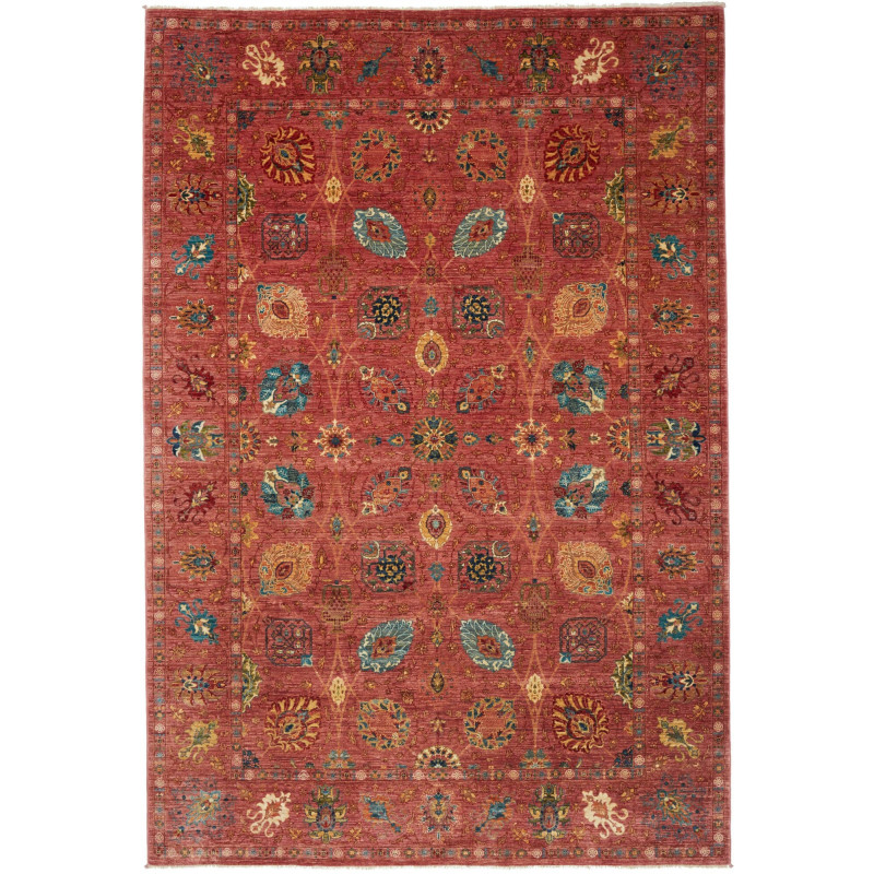 Rug Shahi Fine Pakistan 197x292 Terracotta Red