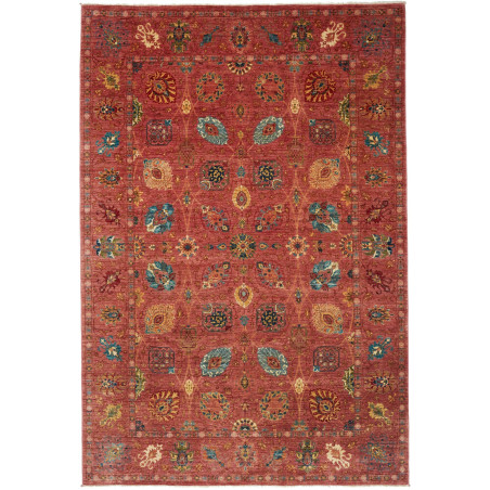 Rug Shahi Fine Pakistan 197x292 Terracotta Red
