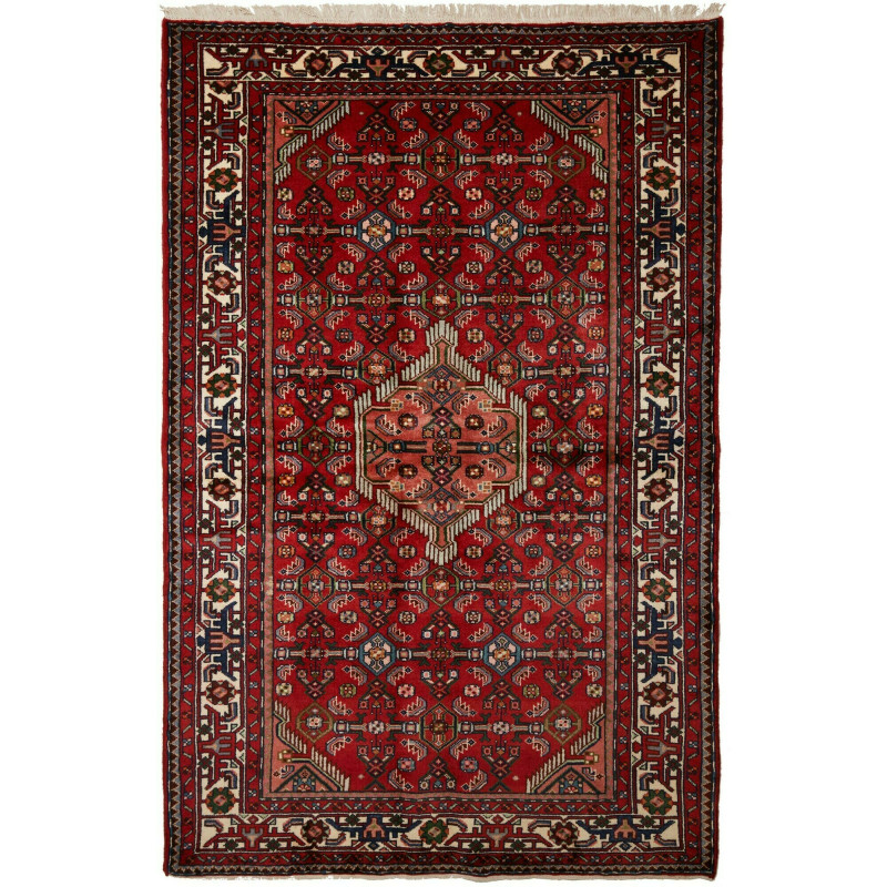 136x207 Cm Persian Tribal Rug, Persia, Wool On Cotton