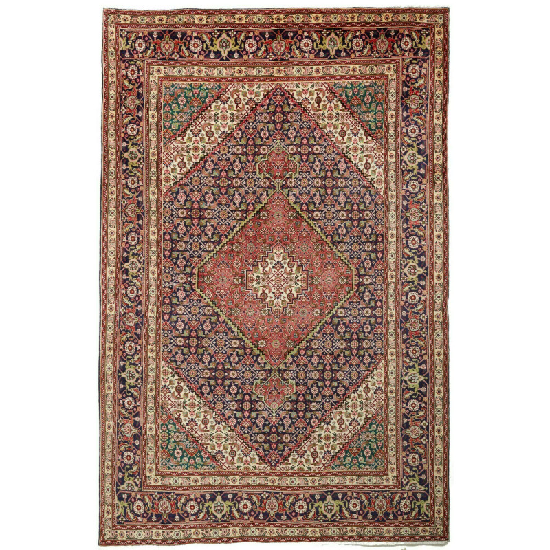 Tabriz 200x303 Cm Tabriz Persia Hand-carded Wool Cotton