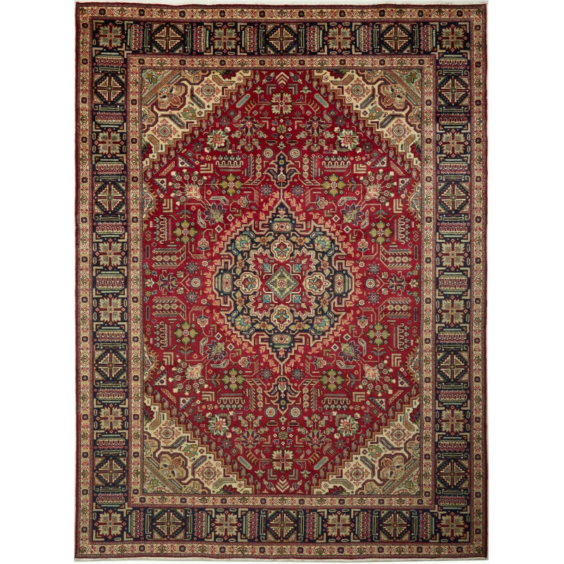 Tabriz 248x337 Cm Tabriz, Persia, Hand-carded Wool (warp: