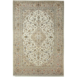Kashan 195x293 Cm Kashan Persia Hand-carded Wool Cotton