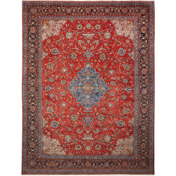 Sarough 280x365 Cm Sarough Persia Hand-carded Wool Cotton