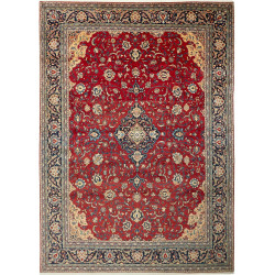 Sarough 250x350 Cm Sarough Persia Hand-carded Wool Cotton