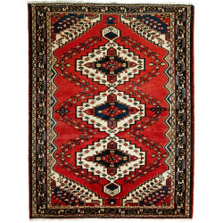 150x201 Cm Tribal Rug, Caucasian, Wool (warp: Wool),