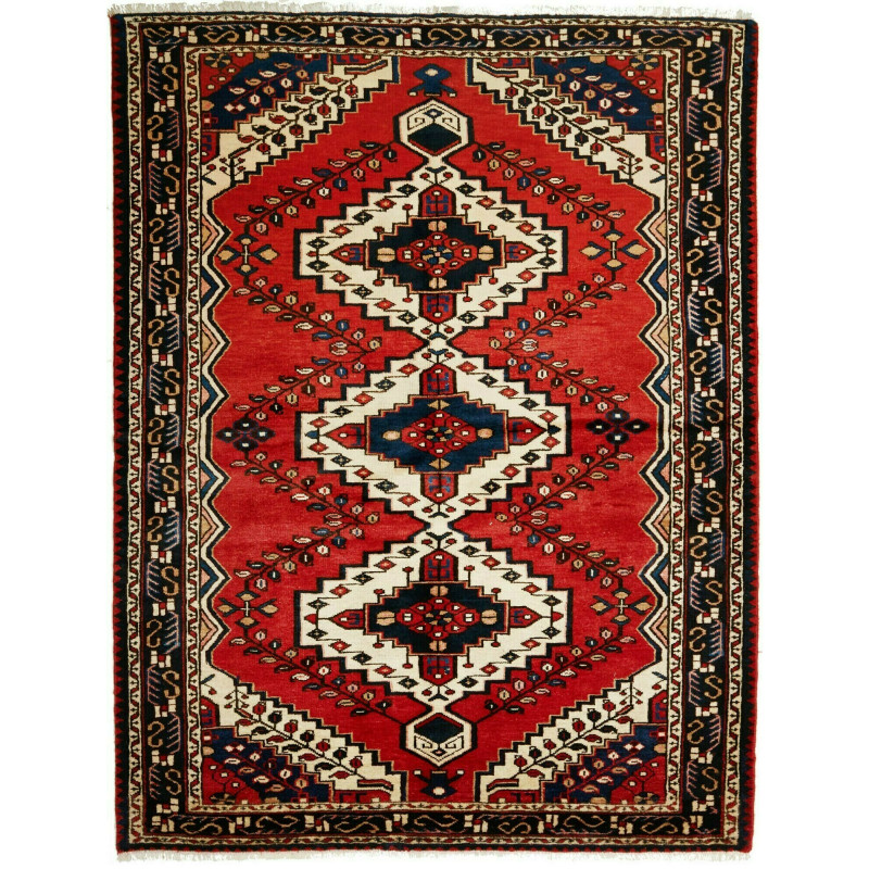 150x201 Cm Tribal Rug, Caucasian, Wool (warp: Wool),
