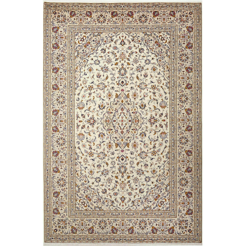 Kashan 202x305 Cm Kashan, Persia, Hand-carded Wool,