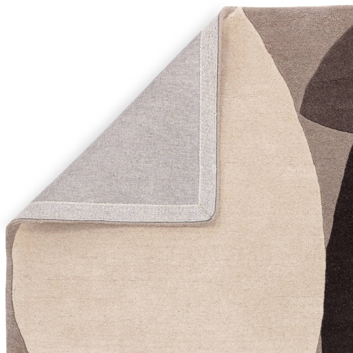 Rug Reef abstract grey beige white brown terraco