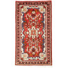 69x121 Cm Handmade Rug, Central Medallion, Floral Design