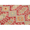 Hand Made Rug Kilim Afghanistan 133x182 Red Bei