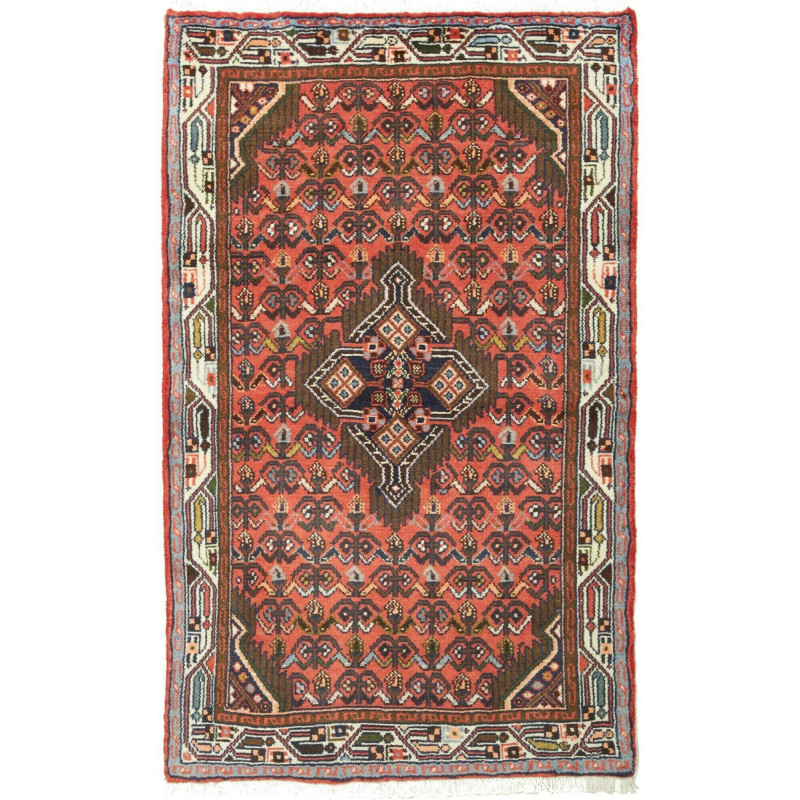 80x130 Cm Qashqai. Persia. Wool (warp: Wool). Turkish Knot,