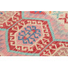 Hand Made Rug Kilim Afghanistan 105x141 Red Bei