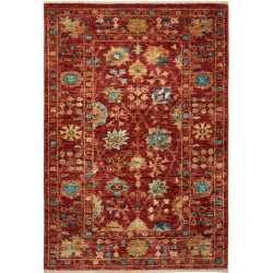Rug Ziegler Fine Pakistan 80x114 Burgundy Red Te