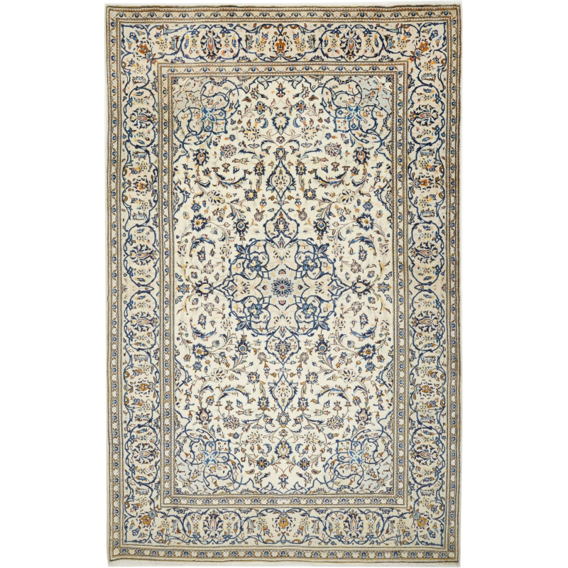 Kashan 193x308 Cm Kashan, Persia, Hand-carded Wool (warp: