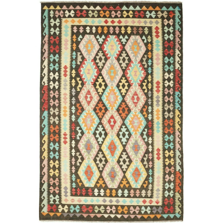 Kilim 194x294 Cm Kilim Afghanistan Hand-carded Wool Cotton