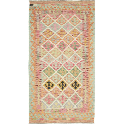 Kilim 107x199 Cm Kilim Afghanistan Hand-carded Wool Cotton
