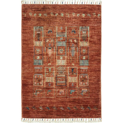 Siva 80x118 Cm Siva, Pakistan, Hand-carded Wool,