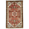 77x126 Cm Hand-knotted Rug. Wool. Tribal Geometric And
