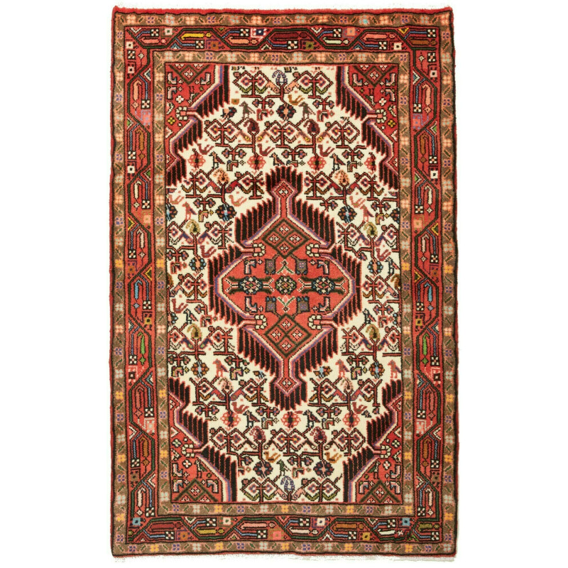 77x125 Cm Qashqai. Iran. Wool (warp: Wool). Density Not