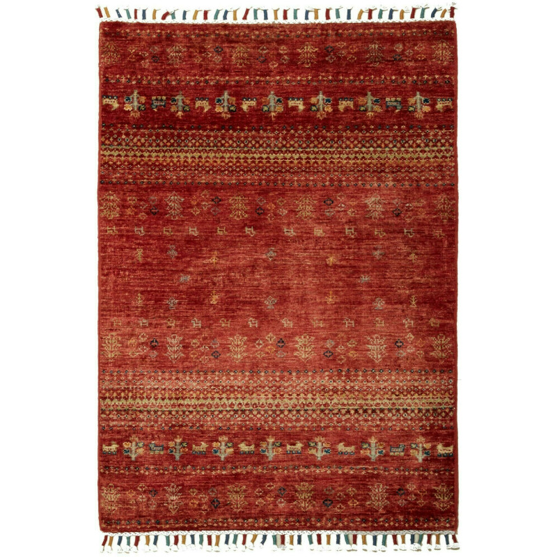 Rug Siva Pakistan 82x118 Deep Red Gold
