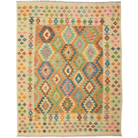Kilim 160x202 Cm Kilim Afghanistan Hand-carded Wool