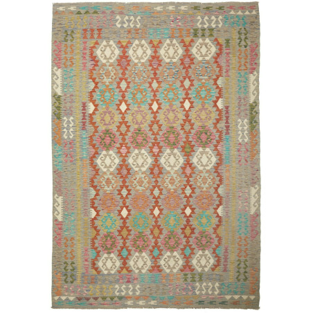 Kilim 203x295 Cm Kilim, Afghanistan, Hand-carded Wool (warp: